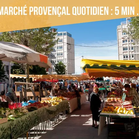 Appartement Hyper Centre-lumineux-clim-wifi Toulon